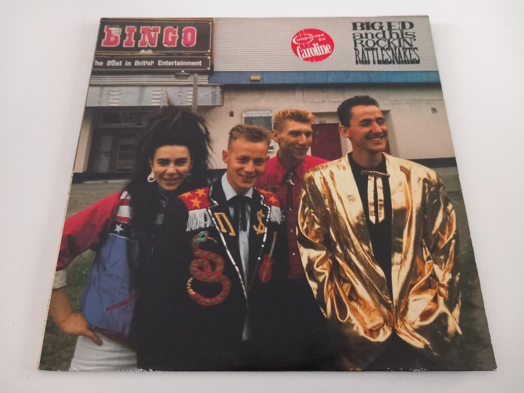 Vinyl Big Ed and his rockin' rattlesnakes Bingo Rockabilly, Ophalen of Verzenden, 12 inch, Rock-'n-Roll