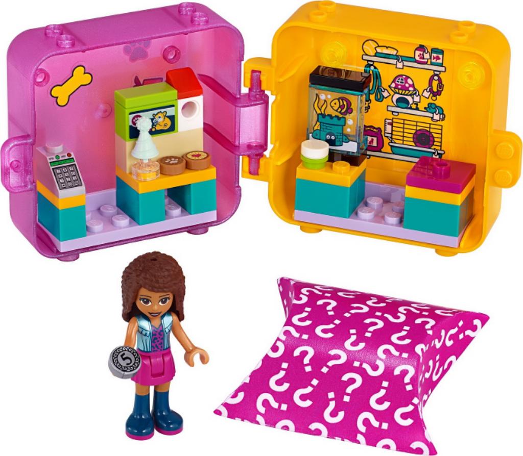 Lego Friends 41405 Andrea's Shopping Play Cube, Kinderen en Baby's, Speelgoed | Duplo en Lego, Zo goed als nieuw, Lego, Complete set