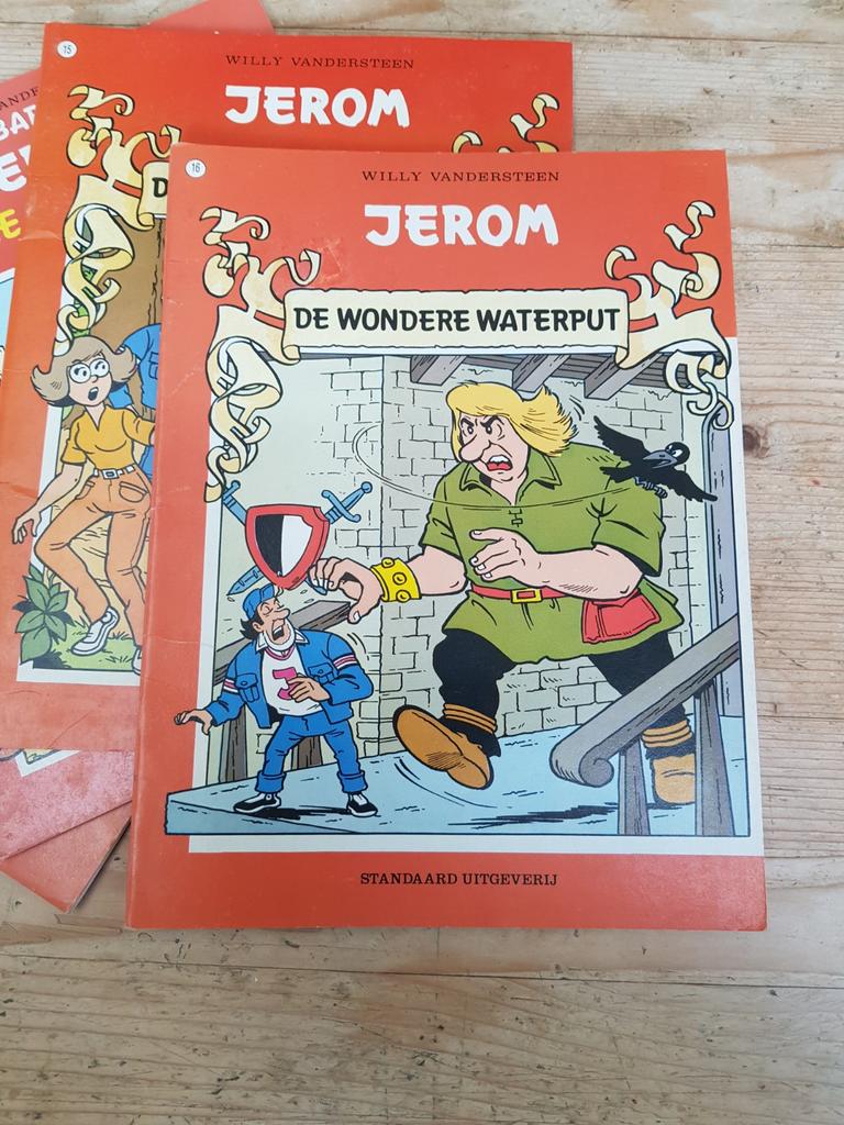 4 x Jerom 3e reeks oa 16 De wondere  waterput + 15, 9, 6., Enlèvement ou Envoi, Comme neuf