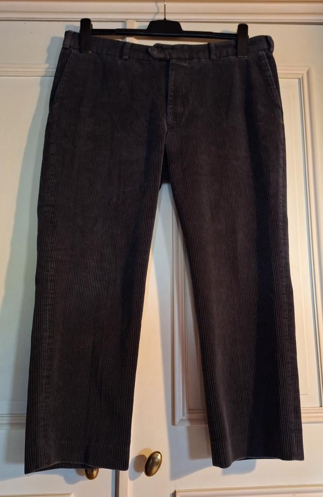 Corduroy /Ribfluwelen broek, Kleding | Heren, Broeken en Pantalons, Ophalen of Verzenden, Maat 48/50 (M), Grijs