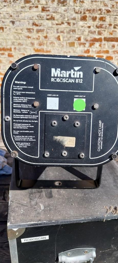 Martin roboscan 812, Enlèvement, Utilisé