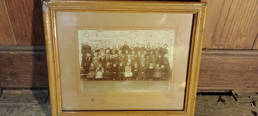 Foto uit de oude klas, 28x23, n216, Antiek en Kunst, Kunst | Tekeningen en Fotografie, Ophalen of Verzenden, Foto, Fotografie