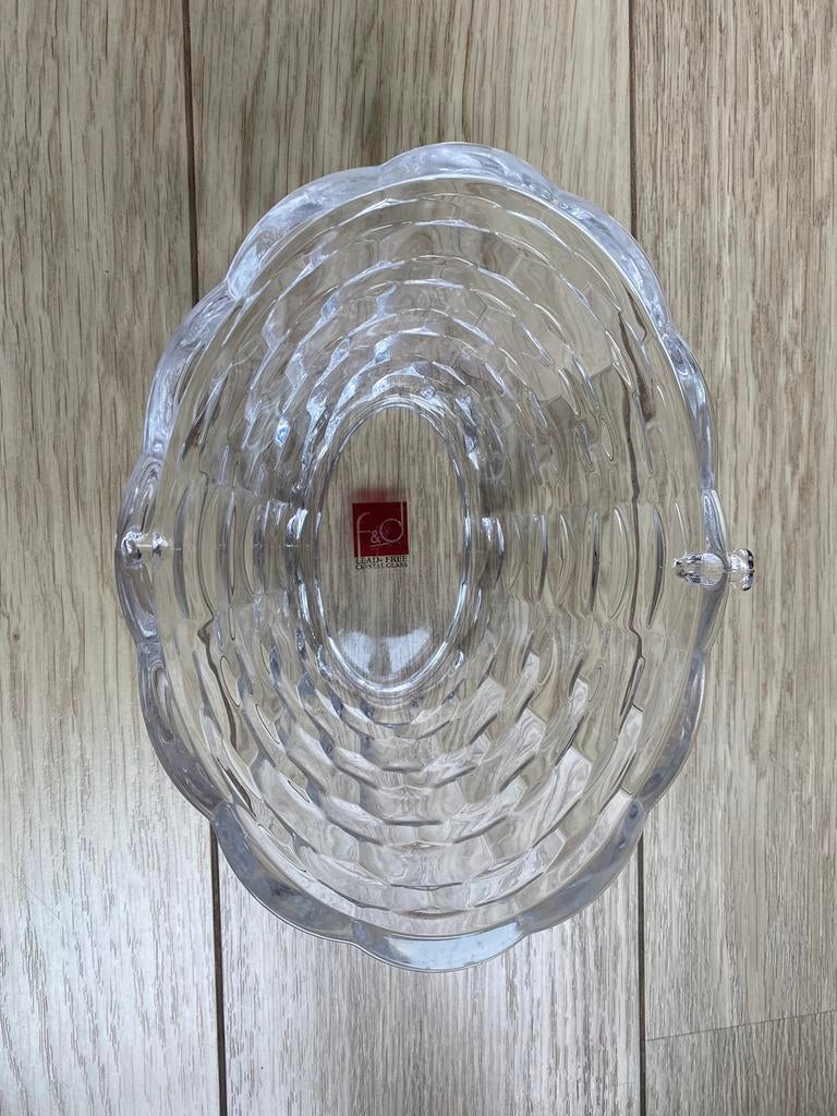 Joli récipient en verre/cristal, Glas