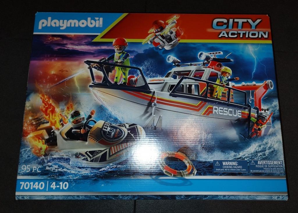 Playmobil City Action, redding op zee brandbestrijdingsmissi, Ophalen of Verzenden, Nieuw
