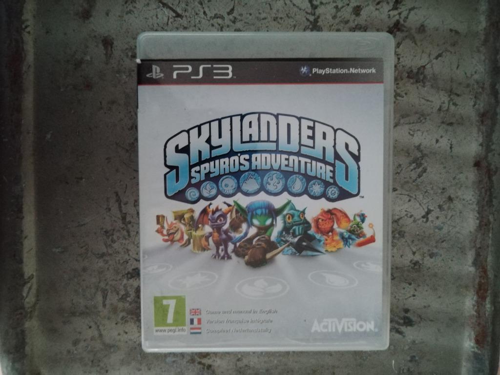 Ps3 Skylanders – Spyro's adventure, Consoles de jeu & Jeux vidéo, Jeux | Sony PlayStation 3, Comme neuf, Aventure et Action, 1 joueur