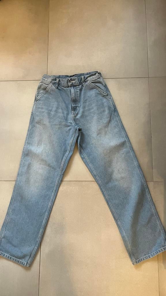 Carhartt jeans, Ophalen of Verzenden, Zo goed als nieuw, Blauw, Overige jeansmaten