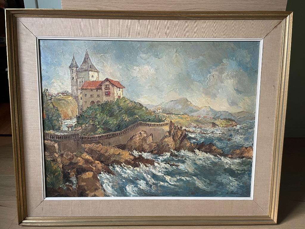 La villa Belza Biarritz par Lucienne Bosquet, Antiek en Kunst, Ophalen