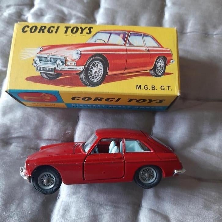 CORGI nr.327 MG B GT*VINTAGE*NEW*MIB*, Ophalen, Nieuw, Auto, Corgi