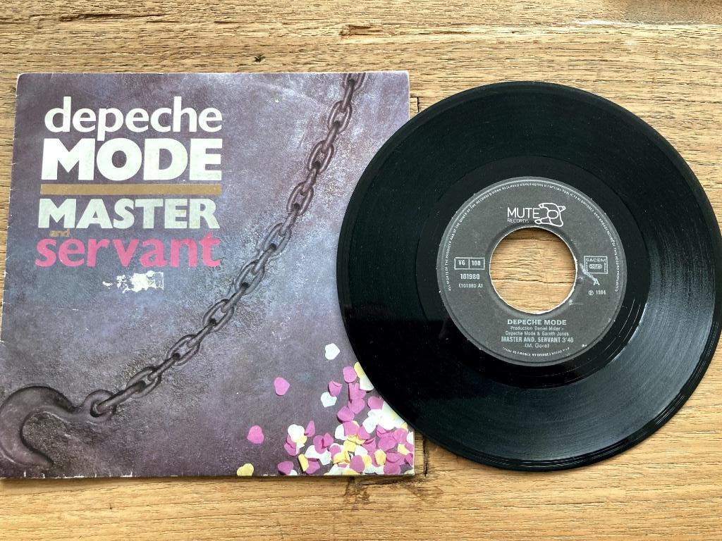 Vinyl single Depeche Mode - Master And Servant, Cd's en Dvd's, Vinyl Singles, Gebruikt, 7 inch, Single, Ophalen of Verzenden