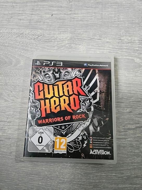 Game PS3 Guitar Hero  Warriors of Rock, Games en Spelcomputers, Ophalen of Verzenden, Zo goed als nieuw