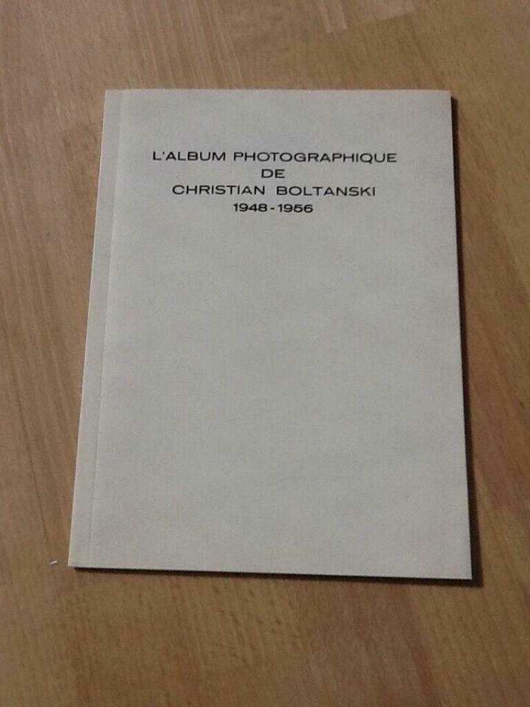 L'album photographique de Christian Boltanski 1948-1956, Ophalen of Verzenden, Zo goed als nieuw, Schilder- en Tekenkunst