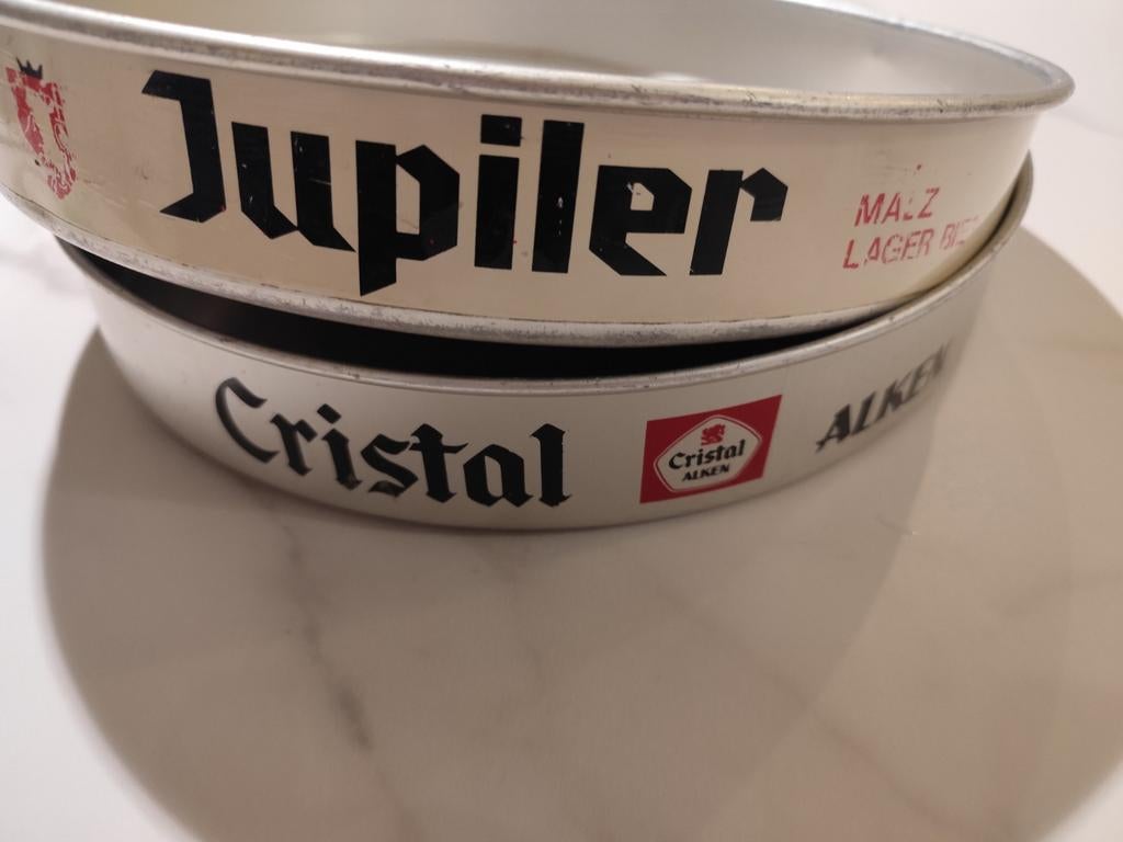 Dienblad Jupiler en (Cristal Alken is VERKOCHT), Verzamelen, Ophalen, Jupiler