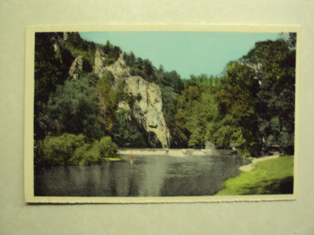 54908 - ANSEREMME - BARRAGE DE LA LESSE A LA BATTE -2 FOTO'S, Verzenden