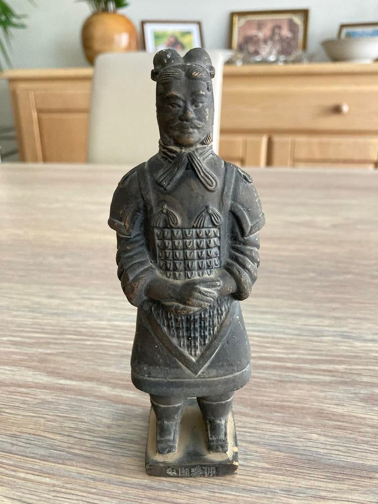 Vintage Chinese terracotta krijger, Antiek en Kunst, Ophalen of Verzenden