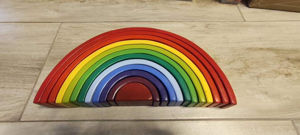 Houten regenboog zo goed als nieuw, Ophalen, Zo goed als nieuw