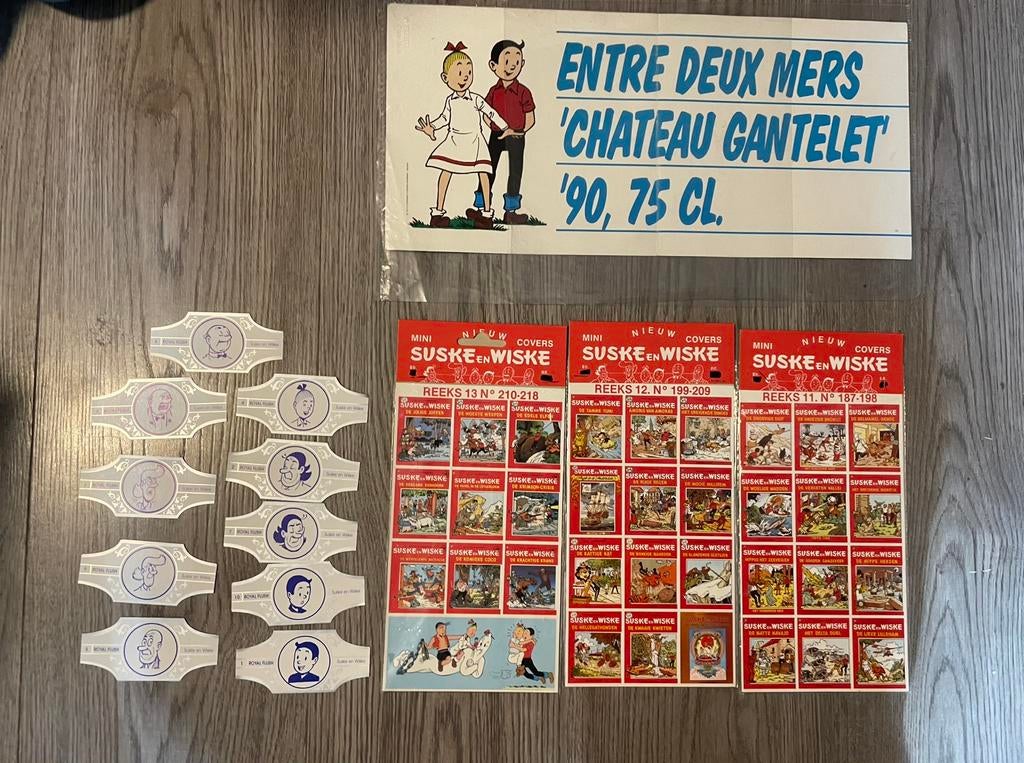 Lot vintage suske en wiske, Verzamelen, Ophalen of Verzenden, Suske en Wiske