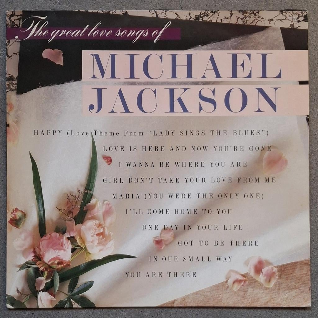 Michael Jackson: The Great Love Songs Of Michael Jackson (LP, Enlèvement ou Envoi