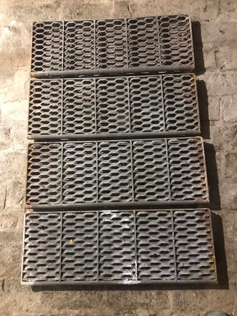 4 stalen treden, Ophalen, Gebruikt