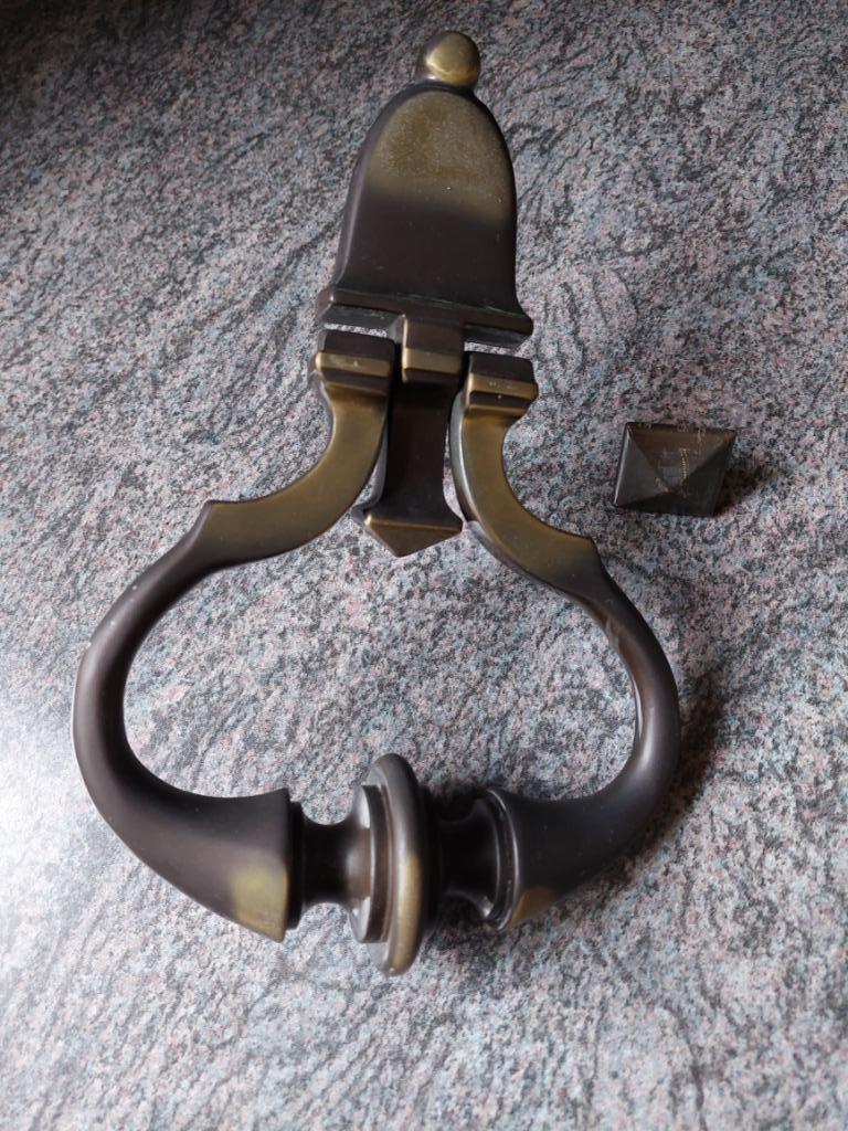 Bronzen deurklopper, Antiek en Kunst, Antiek | Brons en Koper, Ophalen, Brons