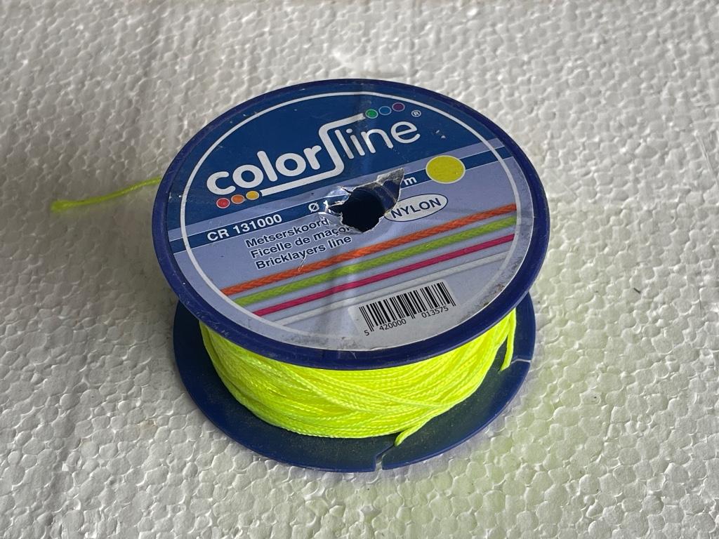 MASON STRING 1mm X 100 M - FLUO GEEL NYLON - Nieuw, Ophalen, Nieuw