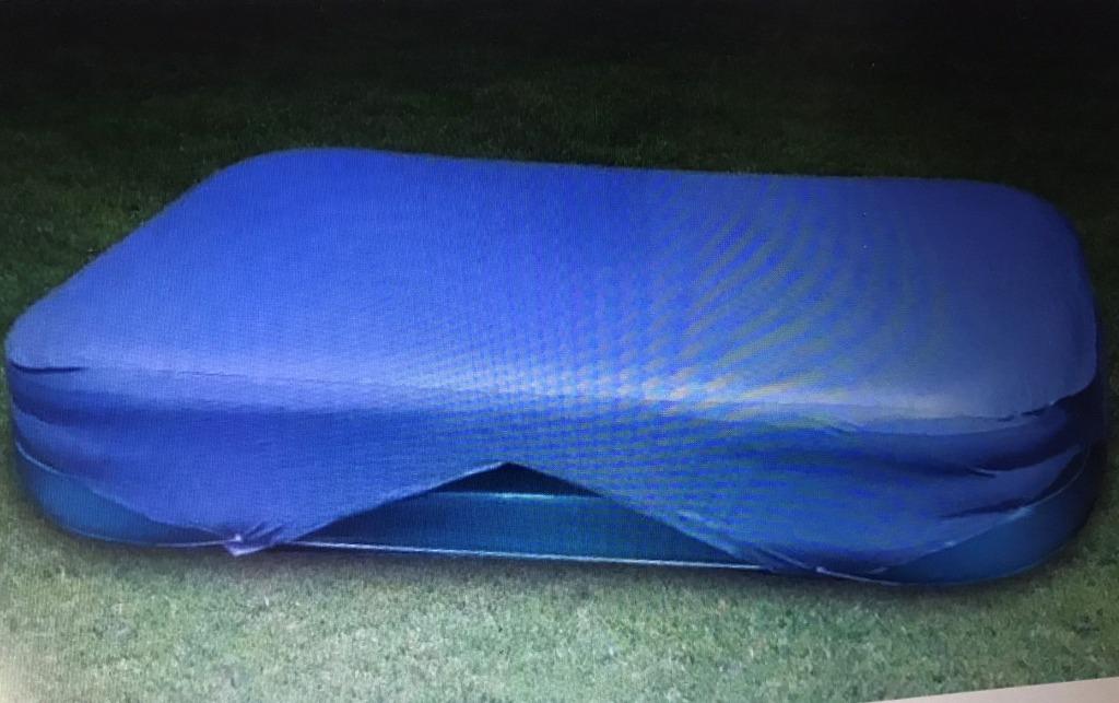Afdekzeil Intexzwembad 120x72x20, Jardin & Terrasse, Enlèvement, Comme neuf, Couverture de piscine