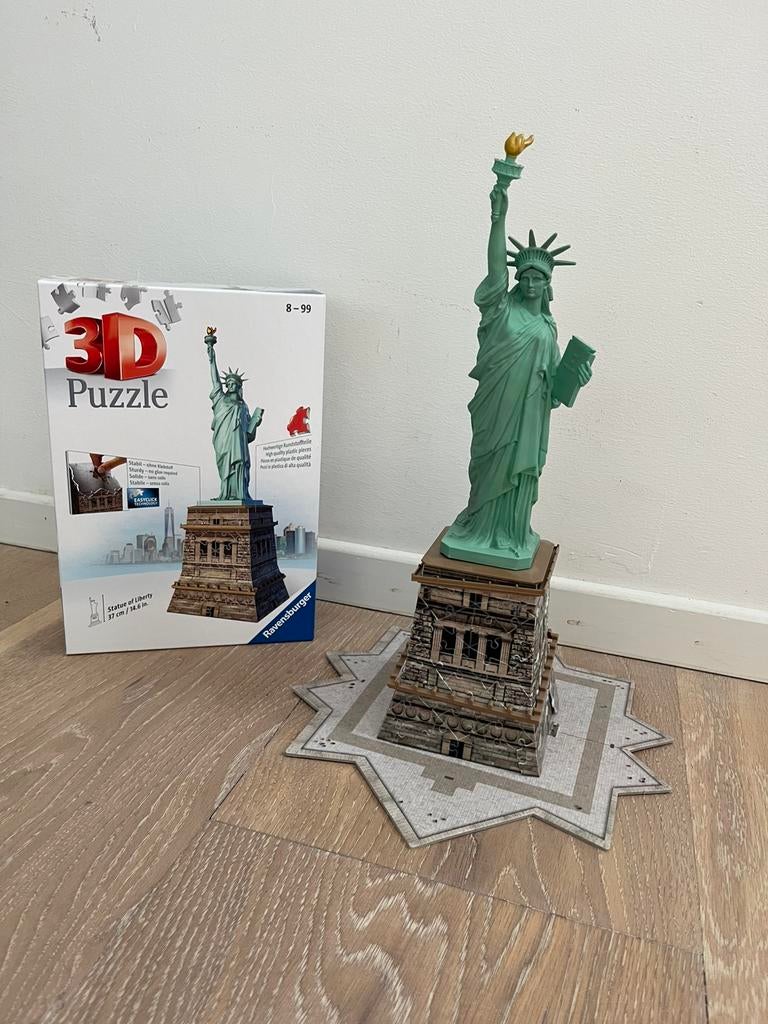 Puzzle 3D Statue de la Liberté Ravensburger, Enlèvement ou Envoi, Comme neuf