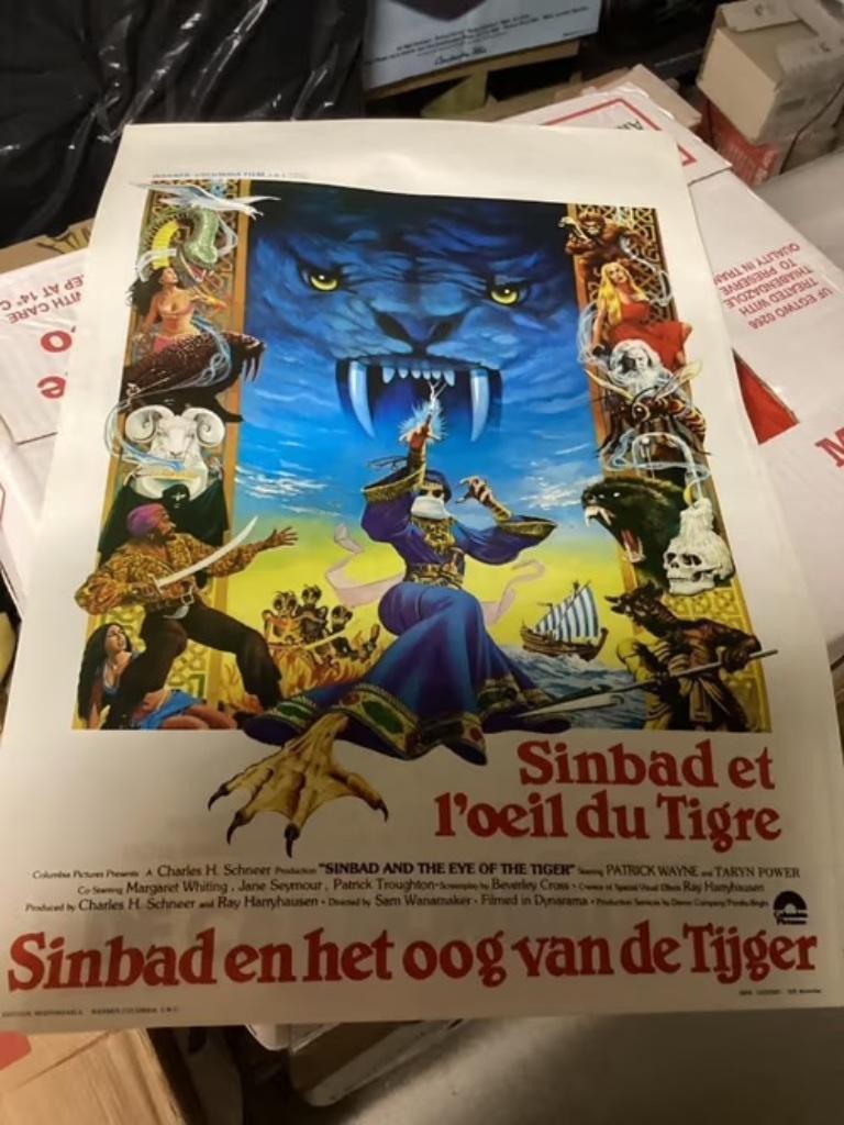SINBAD AND THE EYE OF THE TIGER, Enlèvement ou Envoi