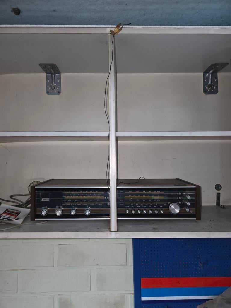 Philips radio 60' - 70' + speakers, Ophalen, Philips