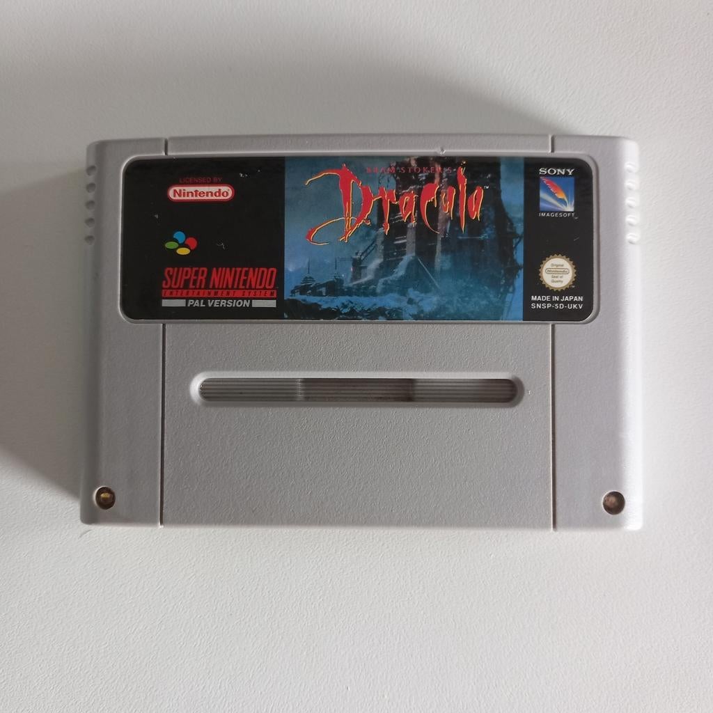 Bram Stoker's Dracula super Nintendo snes, Ophalen of Verzenden, Zo goed als nieuw