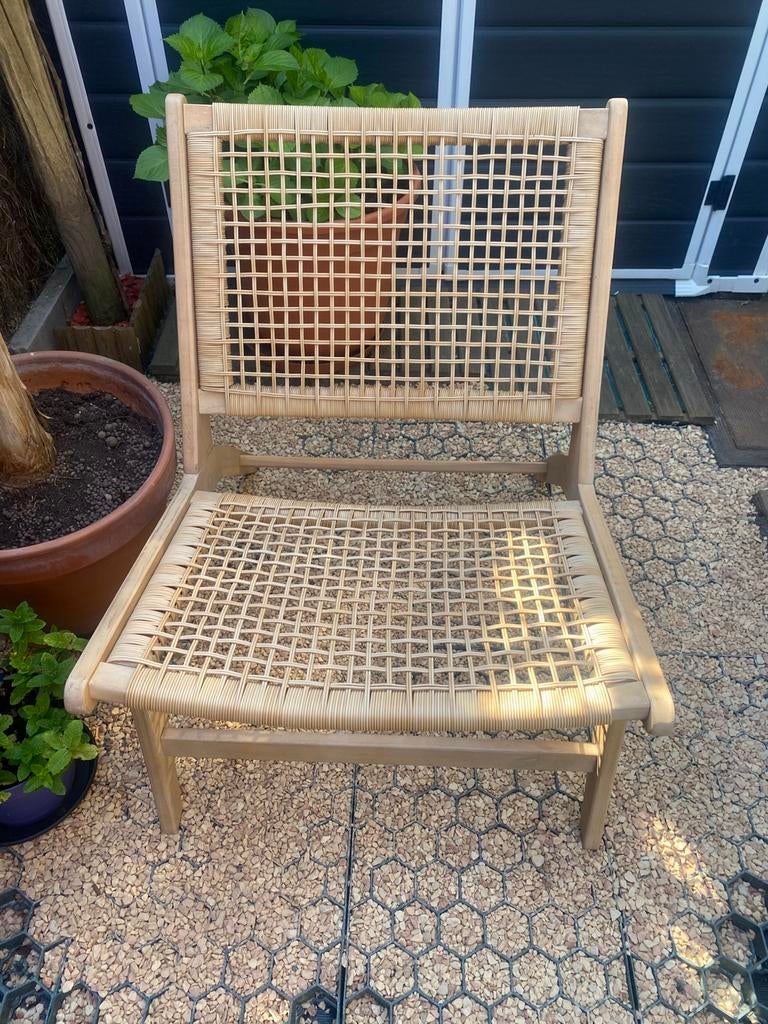 Stoel voor buiten nog nieuw, Tuin en Terras, Ophalen, Zo goed als nieuw