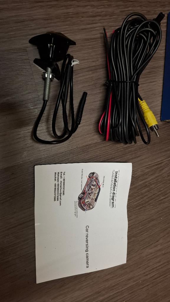 Caméra Vue Avant Intégrée avec Logo Grand Angle (1080), Envoi, Volkswagen