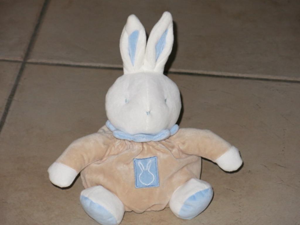 Een konijn knuffel voor baby, NIEUW, Ophalen, Nieuw, Konijn