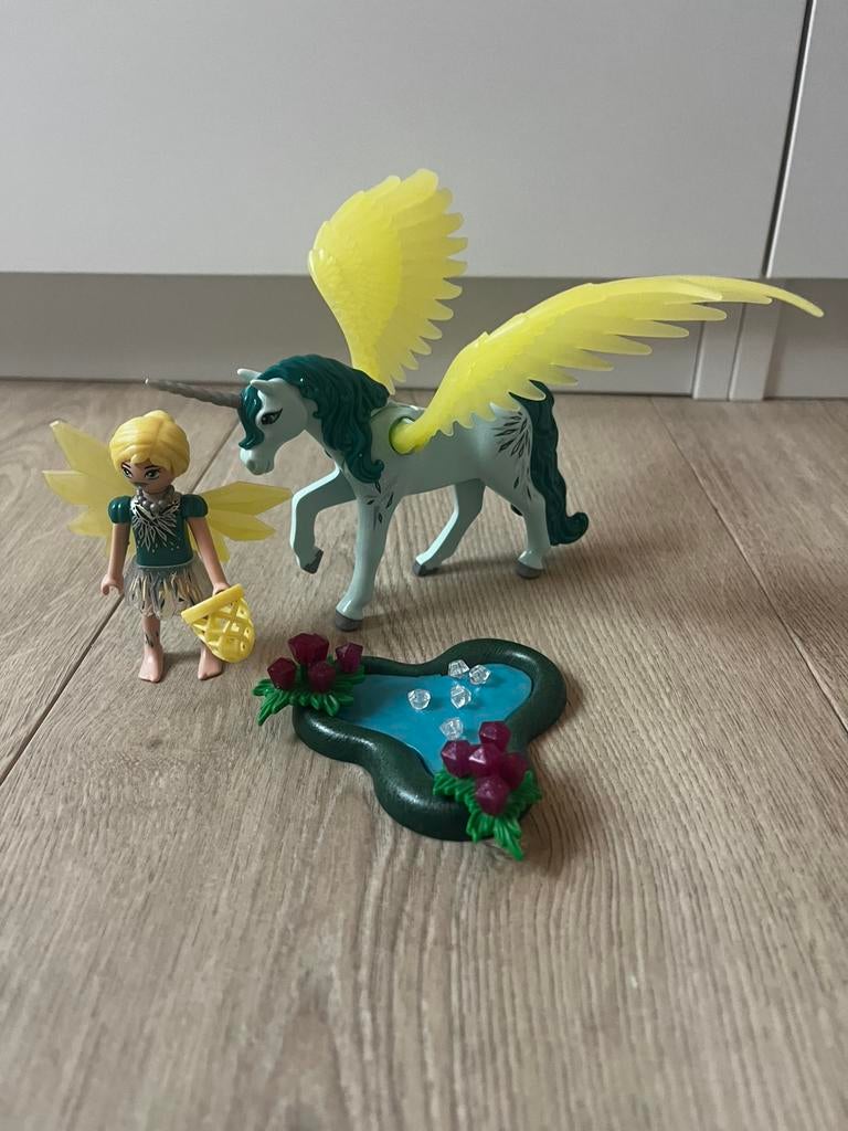 Playmobil 70809-Ayuma- Crystal-Fairy-eenhoorn, Kinderen en Baby's, Speelgoed | Playmobil, Ophalen, Zo goed als nieuw