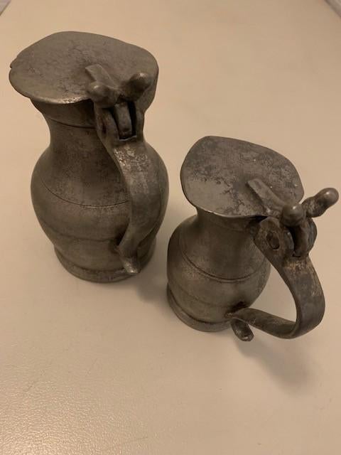 Tinnen potten, Antiek en Kunst, Antiek | Tin, Ophalen
