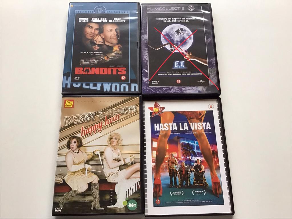 3 verschillende genres Dvd’s,apart verkrijgbaar, Cd's en Dvd's, Ophalen of Verzenden, Gebruikt