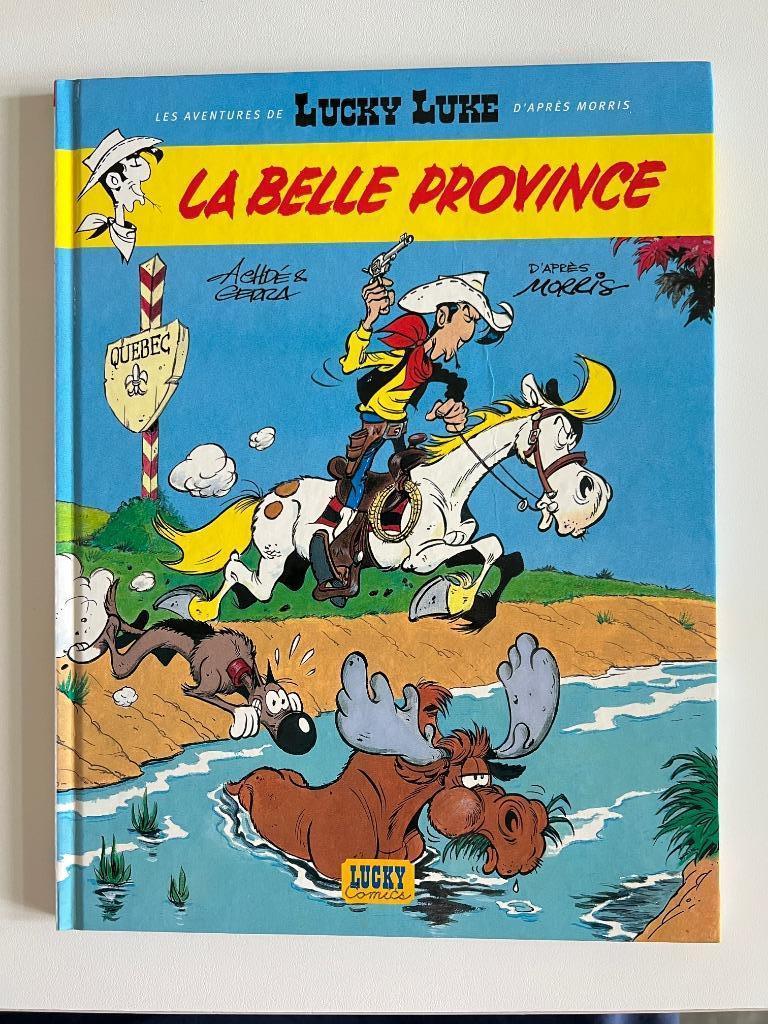 BD Lucky Luke La belle province, Livres, BD, Morris - Achdé, Enlèvement ou Envoi, Une BD, Utilisé