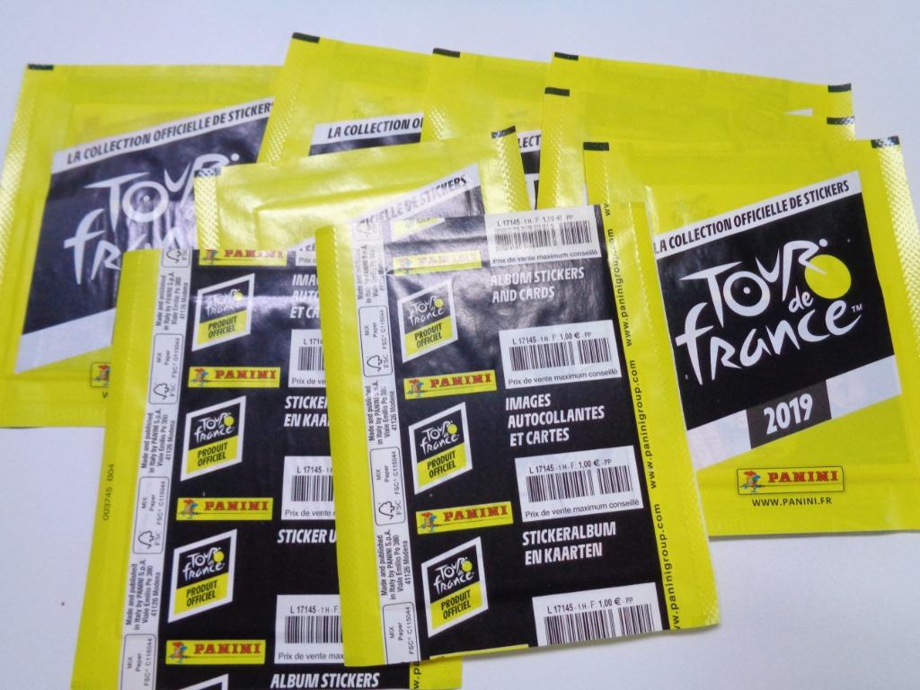 PANINI  WIELRENNEN  STICKERS  TOUR DE FRANCE 2019 ZAKJES SE, Enlèvement ou Envoi