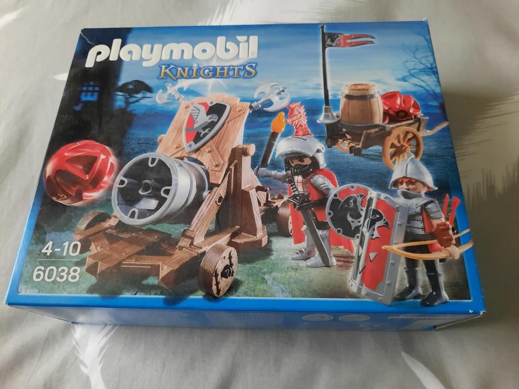 Playmobil 6038 Reuzenkanon van de Valkenridders, Kinderen en Baby's, Speelgoed | Playmobil, Ophalen of Verzenden