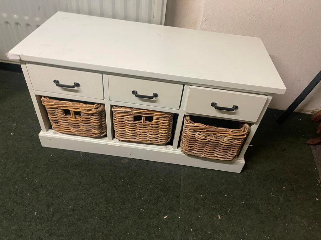 Commode kastje wit, Ophalen, Gebruikt, Commode