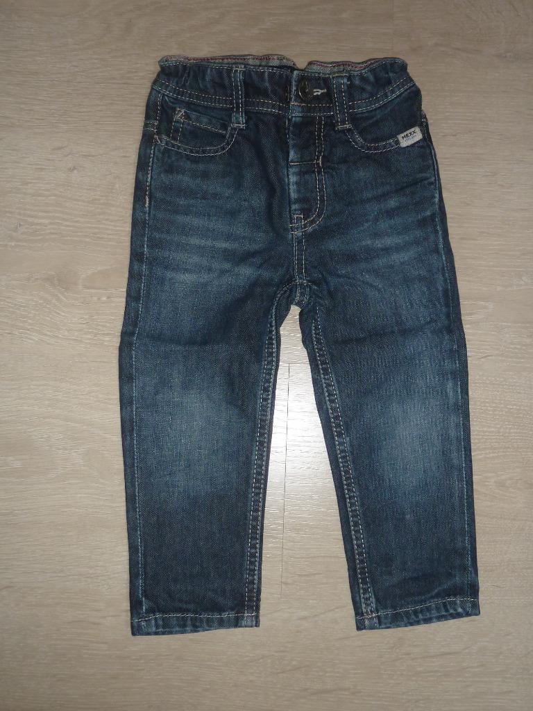 Jeans broek Mexx 18-24mnd, Kinderen en Baby's, Babykleding | Maat 86, Broekje, Zo goed als nieuw, Jongetje, Ophalen
