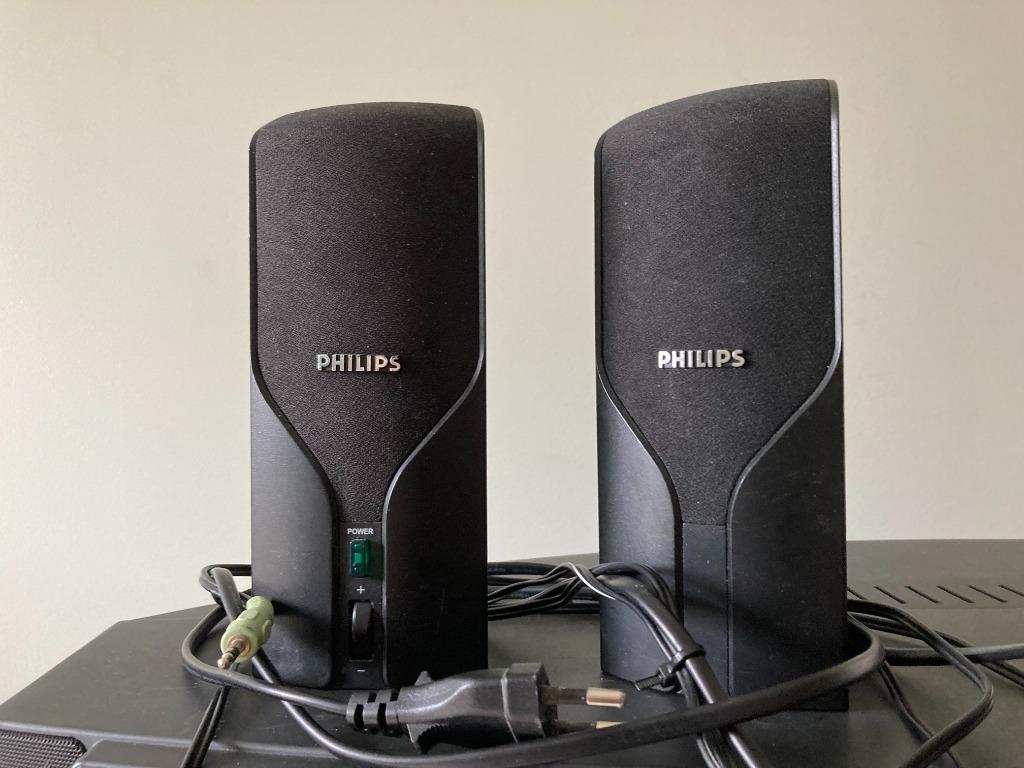 2 x Philips luidsprekers, Ophalen of Verzenden, Zo goed als nieuw, Philips