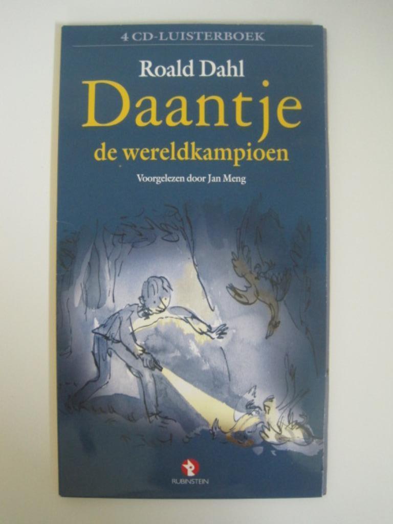 CD Luisterboek 'Daantje de wereldkampioen' Roald Dahl, Boeken, Roald Dahl, Kind, Cd, Ophalen of Verzenden