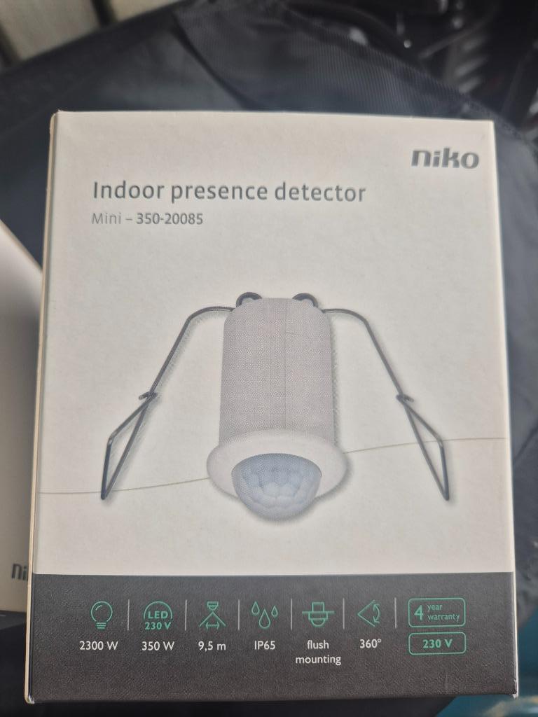 Niko, Mini détecteur de présence, Enlèvement ou Envoi, Neuf, Interrupteur