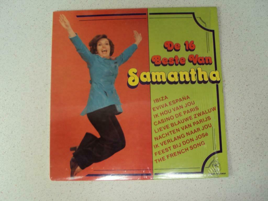 LP "Samantha" De 16 Beste van Samantha anno 1980, Cd's en Dvd's, Vinyl | Nederlandstalig, Ophalen of Verzenden, 12 inch, Levenslied of Smartlap