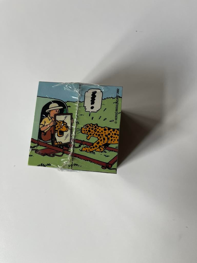 Kuifje tintin kubus geseald zeldzaam 2002, Verzamelen, Stripfiguren, Nieuw, Kuifje, Ophalen of Verzenden