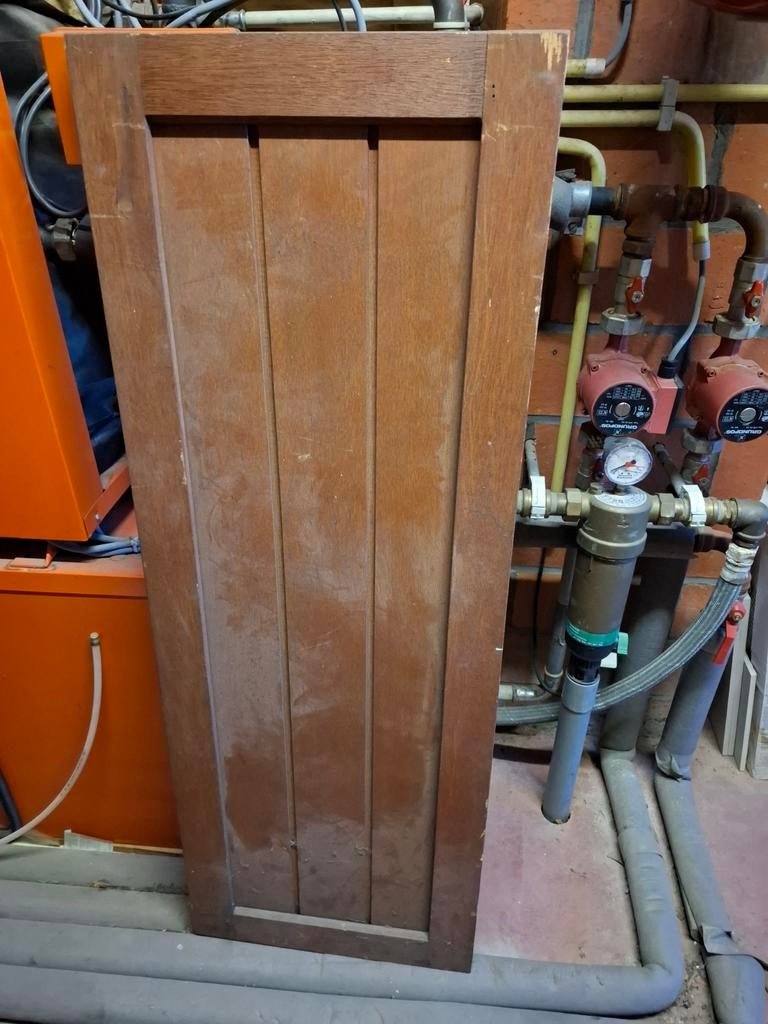 4 sierluiken in Afrikaans hout 44cm x 121 cm, Doe-het-zelf en Bouw, Ophalen