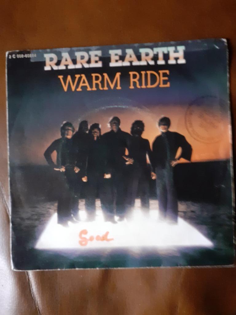 45T Rare Earth : Warm ride, Ophalen of Verzenden