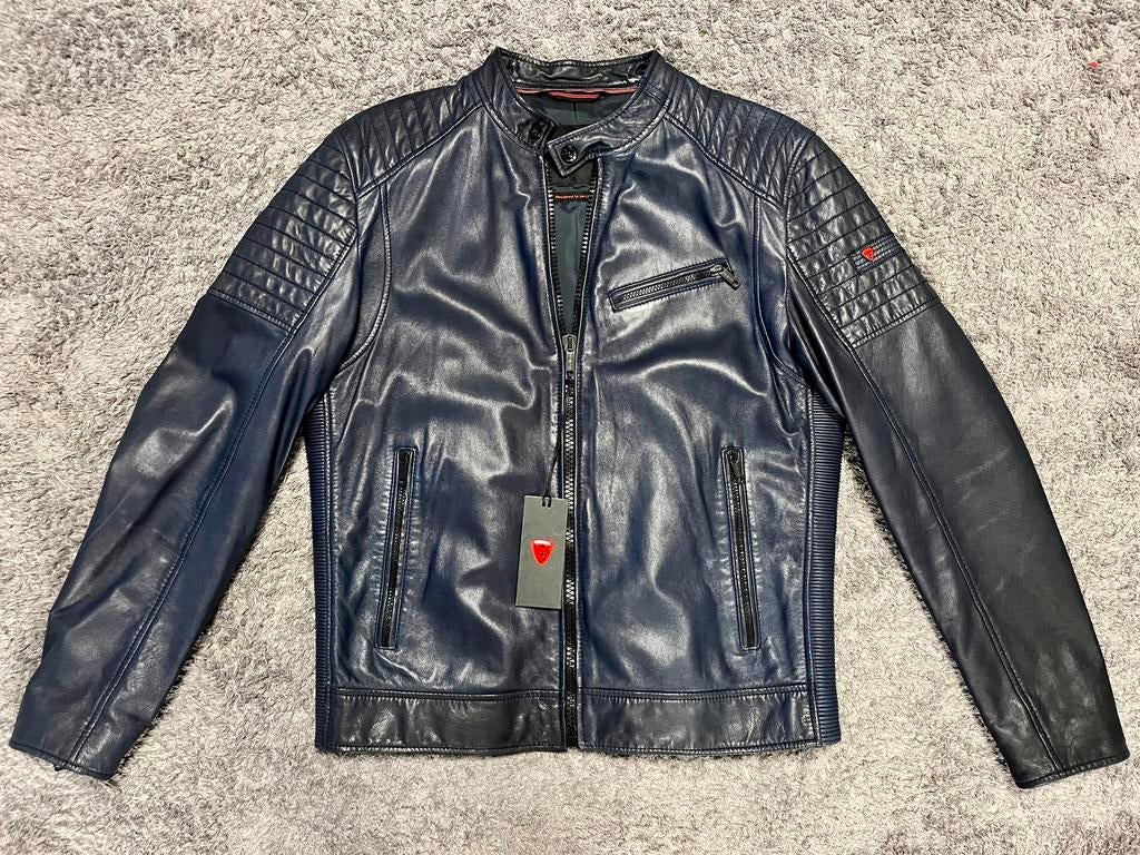 Veste en cuir Strellson - taille 52, Kleding | Heren, Ophalen, Zo goed als nieuw
