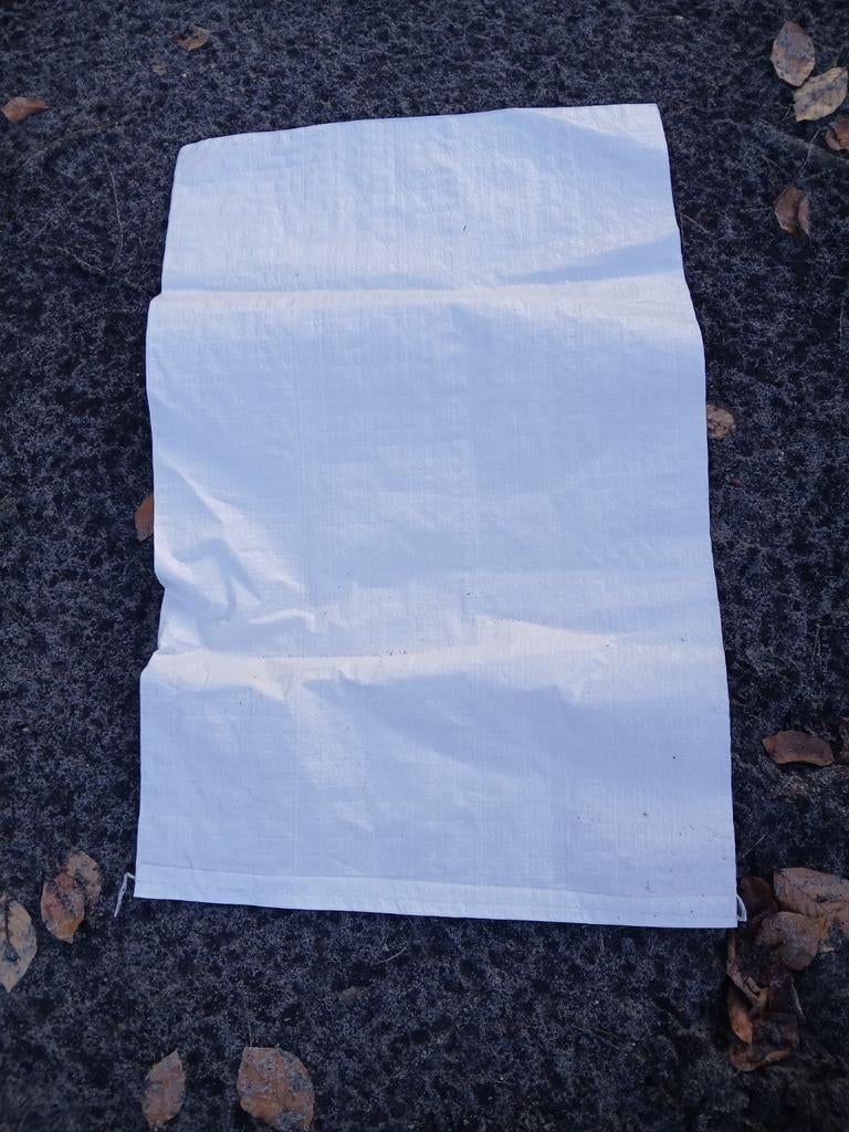 Witte bouw gft afvalzakjes 18 st, Ophalen of Verzenden
