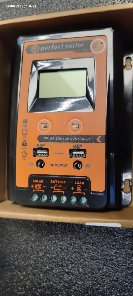 Kit complet panneau solaire autonome avec batterie AGM 80, Enlèvement ou Envoi, Comme neuf
